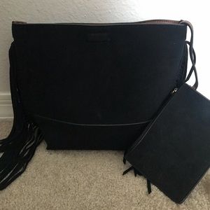 Calvin Klein Suede Crossbody